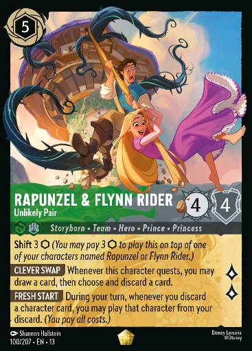 Rapunzel & Flynn Rider - Unlikely Pair 100