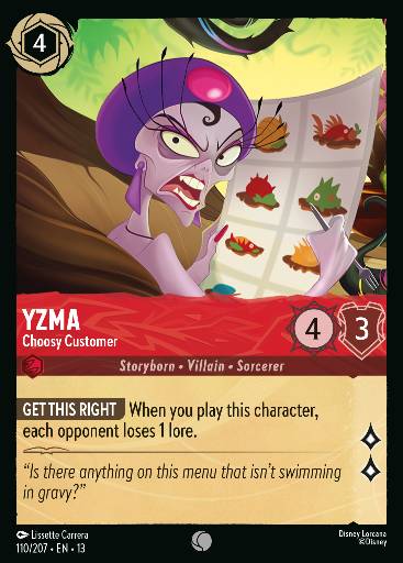 Yzma - Choosy Customer 110