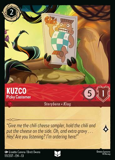 Kuzco - Picky Customer 111/207