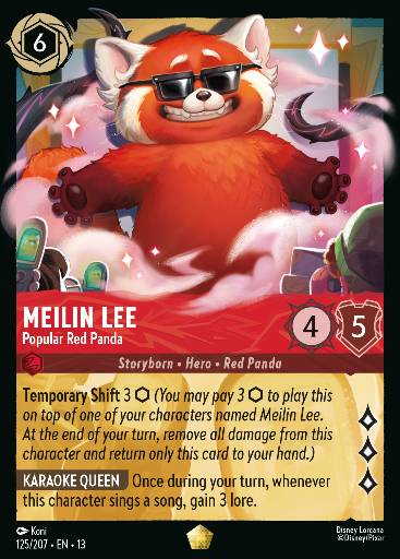 Meilin Lee - Popular Red Panda 125/207