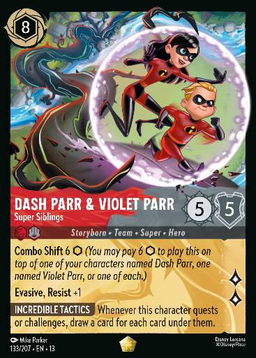 Dash Parr & Violet Parr - Super Siblings 133