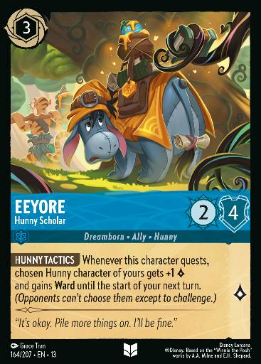 Eeyore - Hunny Scholar 164