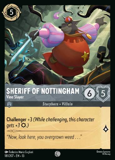 Sheriff of Nottingham - Vine Slayer 181
