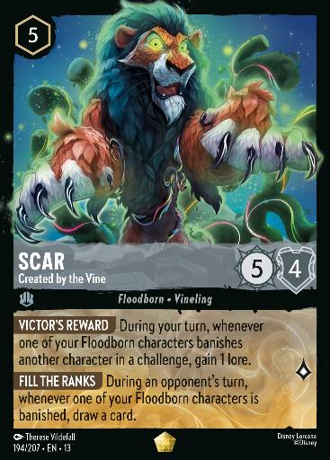 Scar - Created by the Vine 194/207