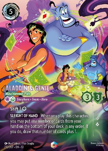Aladdin & Genie - Mischievous Pals 232