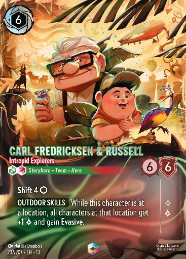 Carl Fredricksen & Russell - Intrepid Explorers 237/207