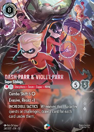 Dash Parr & Violet Parr - Super Siblings 241/207