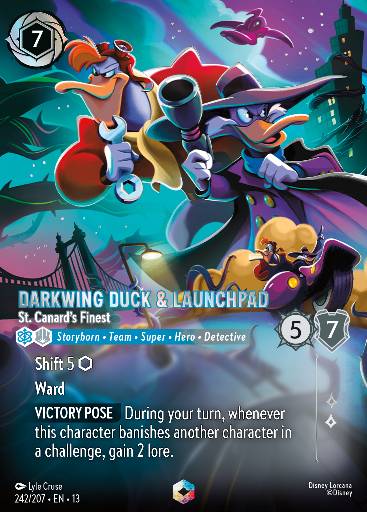 Darkwing Duck & Launchpad - St. Canard's Finest 242/207