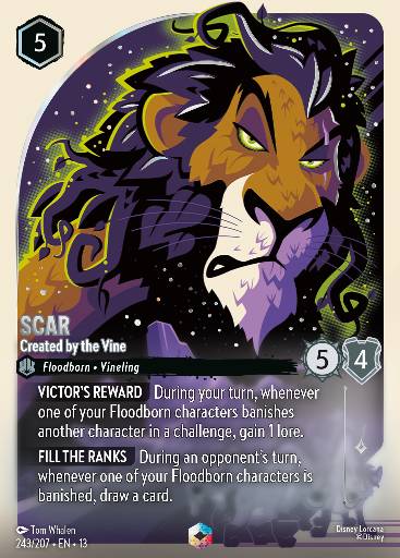 Scar - Created by the Vine 243/207