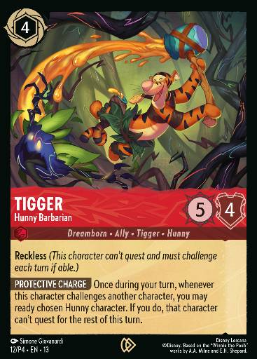 Tigger - Hunny Barbarian 12/P4