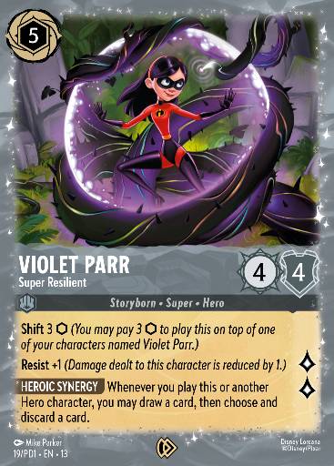 Violet Parr - Super Resilient 19/PD1