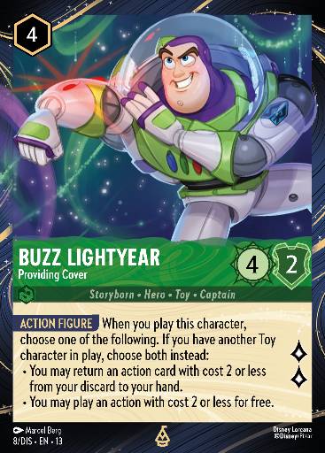 Buzz Lightyear - Providing Cover 8/DIS