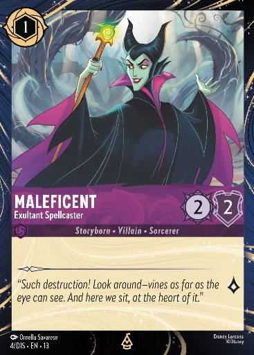 Maleficent - Exultant Spellcaster 4/DIS