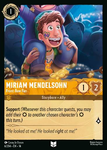 Miriam Mendelsohn - Front-Row Fan 6