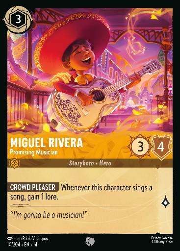Miguel Rivera - Promising Musician 10/204
