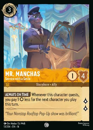 Mr. Manchas - Service with a Smile 13