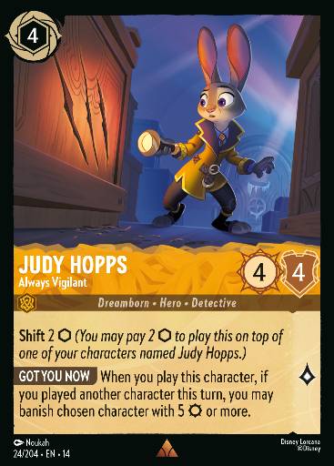 Judy Hopps - Always Vigilant 24/204