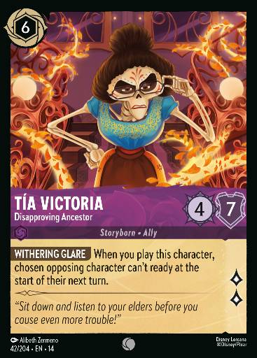 Tía Victoria - Disapproving Ancestor 42
