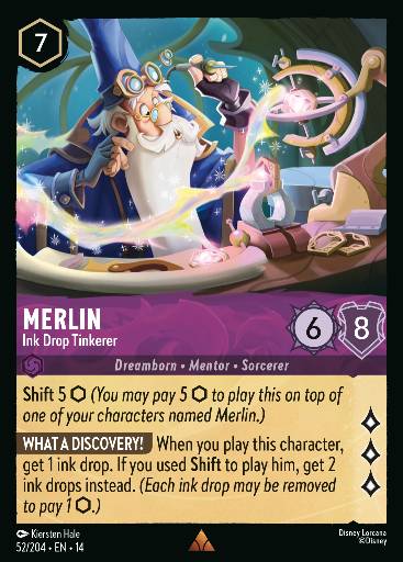 Merlin - Ink Drop Tinkerer 52
