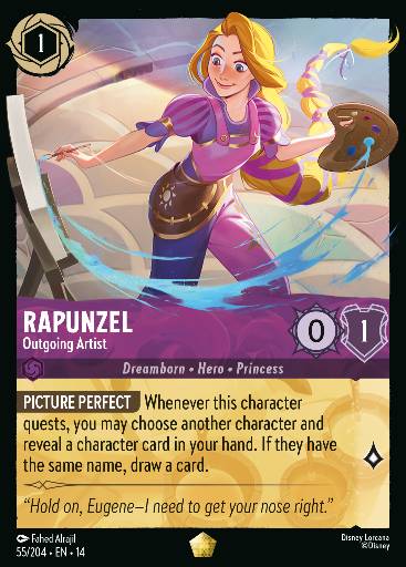 Rapunzel - Outgoing Artist 55