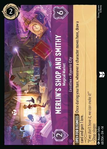 Merlin's Shop and Smithy - Magical Market 68
