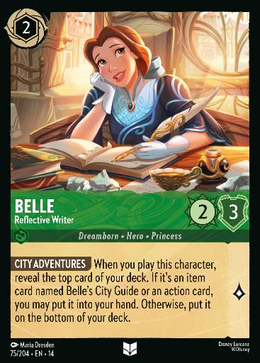 Belle - Reflective Writer 75