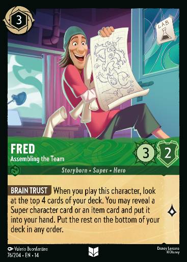Fred - Assembling the Team 76