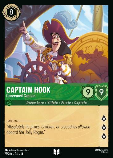 Captain Hook - Concerned Captain 77