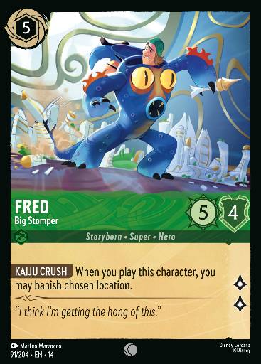Fred - Big Stomper 91