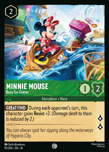 Minnie Mouse - Busy Go-Getter 92