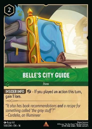 Belle's City Guide 100