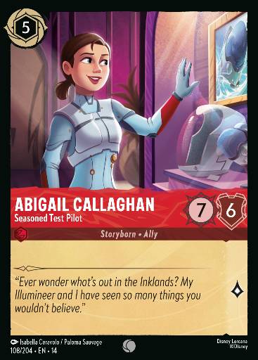Abigail Callaghan - Seasoned Test Pilot 108