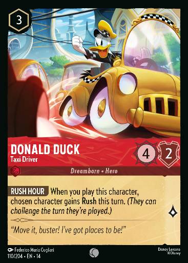 Donald Duck - Taxi Driver 110