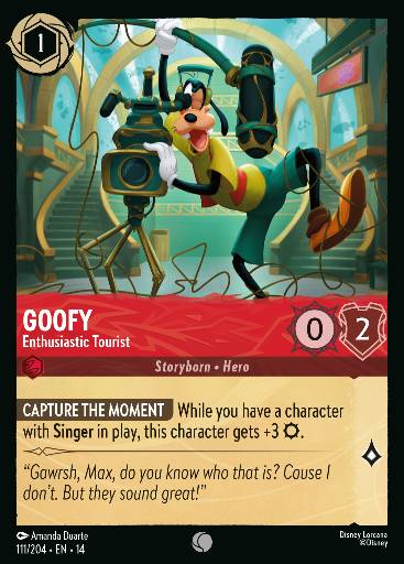 Goofy - Enthusiastic Tourist 111