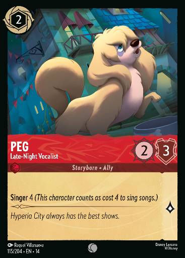 Peg - Late-Night Vocalist 115