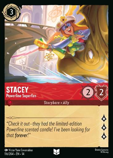 Stacey - Powerline Superfan 116