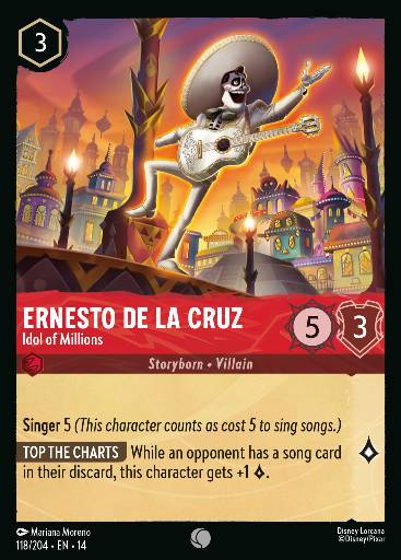 Ernesto de la Cruz - Idol of Millions 118