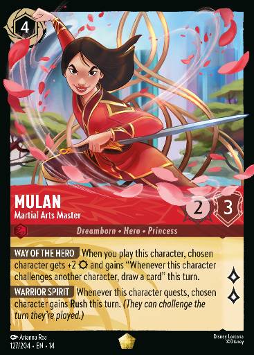 Mulan - Martial Arts Master 127