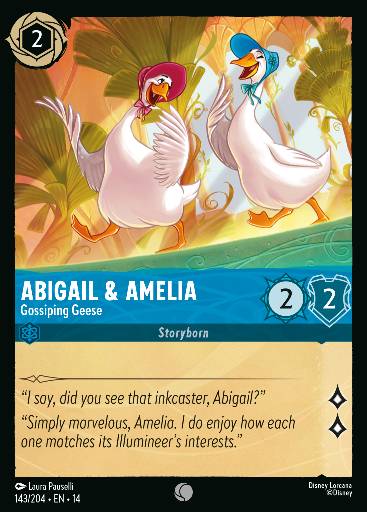 Abigail & Amelia - Gossiping Geese 143
