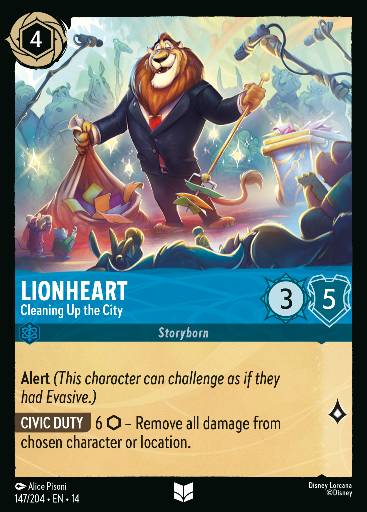 Lionheart - Cleaning Up the City 147