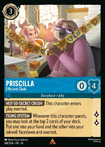 Priscilla - Efficient Clerk 148