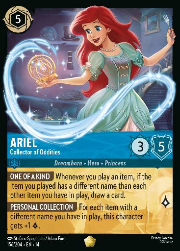 Ariel - Collector of Oddities 156