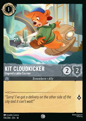 Kit Cloudkicker - Unpredictable Courier 174