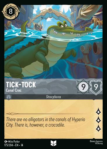 Tick-Tock - Canal Croc 175
