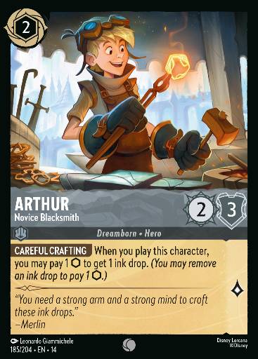 Arthur - Novice Blacksmith 185