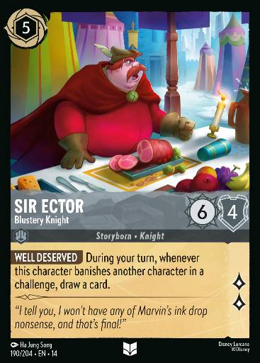 Sir Ector - Blustery Knight 190