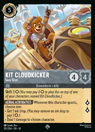 Kit Cloudkicker - Sure Shot 192