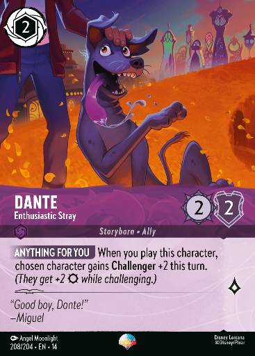 Dante - Enthusiastic Stray 208