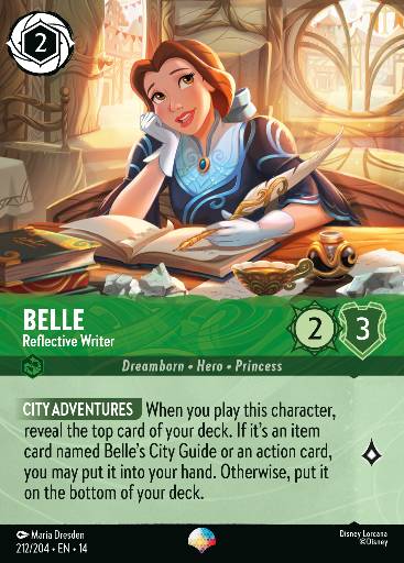 Belle - Reflective Writer 212