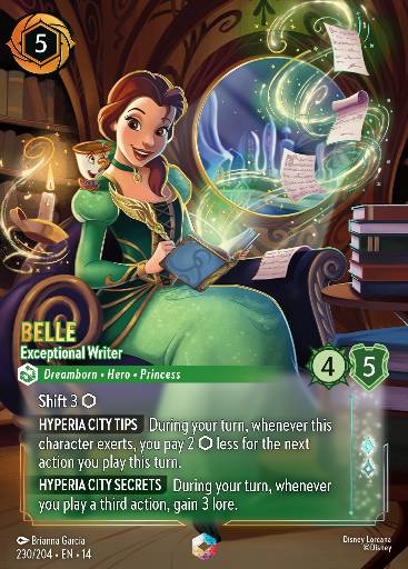 Belle - Exceptional Writer 230